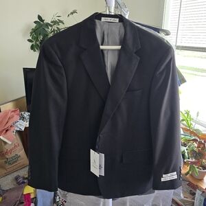 Men's Black Blazer Needle & Stitch